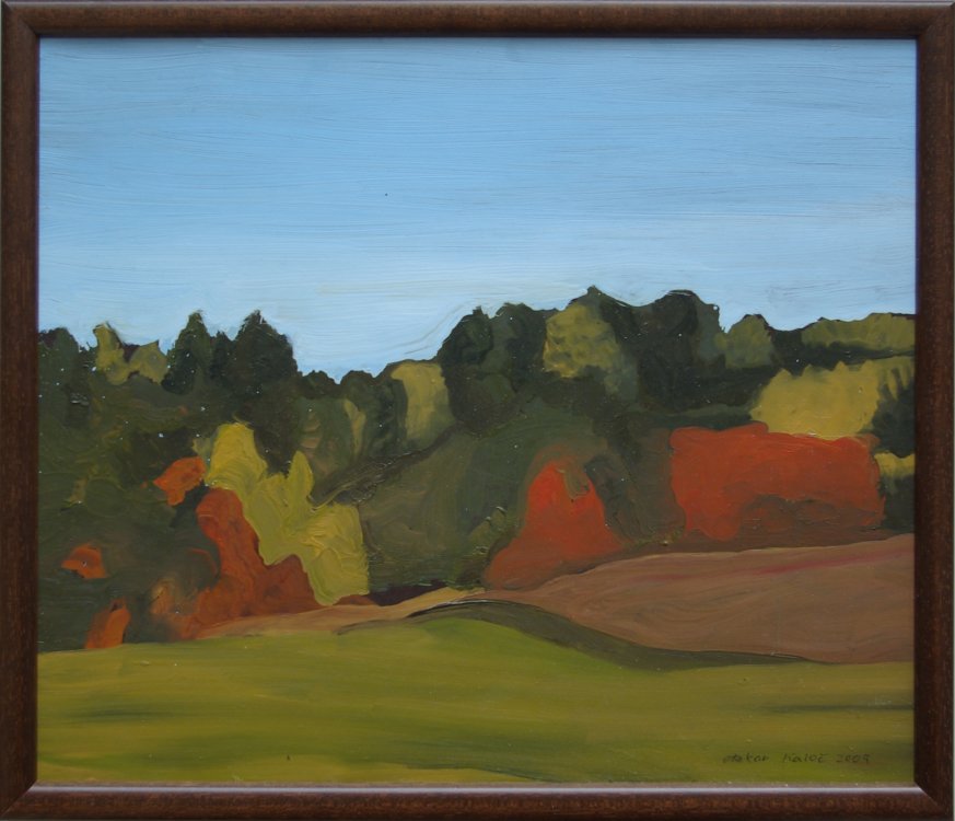 2009 — (35) Na kraji lesa za RK, A,O,S, cca 23x31cm